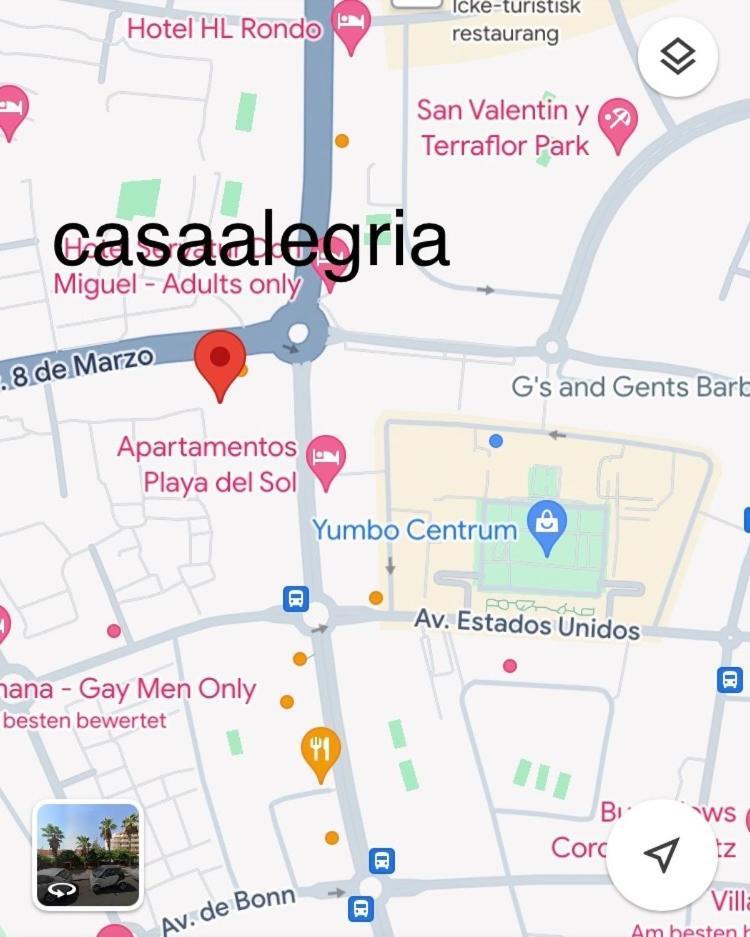 Bungalow Casa Alegria Yumbo Maspalomas  Esterno foto
